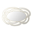 Michael Amini Camellia Field Wall Mirror - Antique Gold