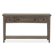 Magnussen Home Paxton Place Dovetail Grey Rectangular Sofa Table