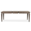 Magnussen Home Lancaster Dovetail Grey Extendable Rectangular Dining Table
