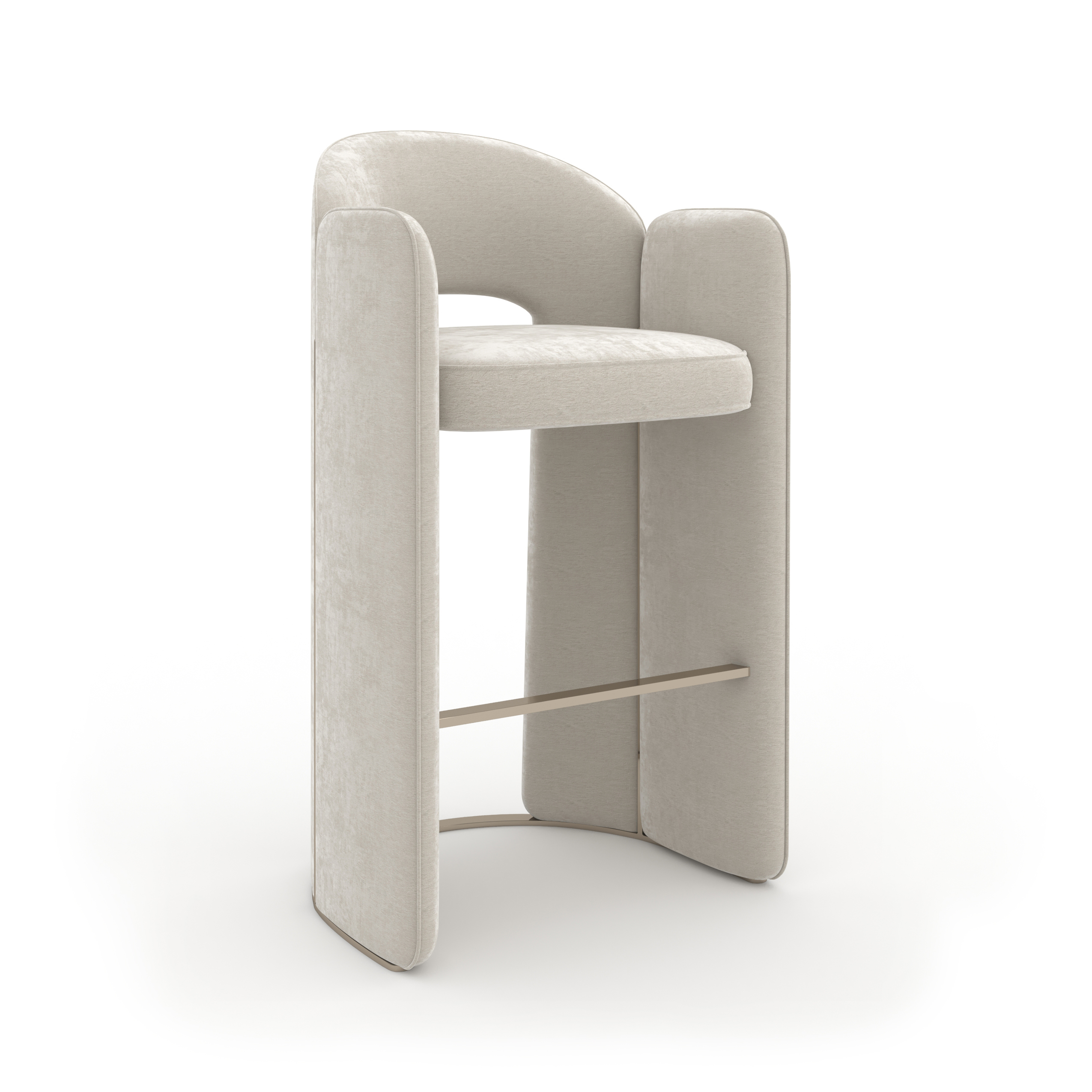 Caracole Classic Overlap Bar Stool