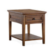 Magnussen Home Bay Creek Toasted Nutmeg End Table