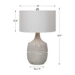 Uttermost Felipe Gray Table Lamp