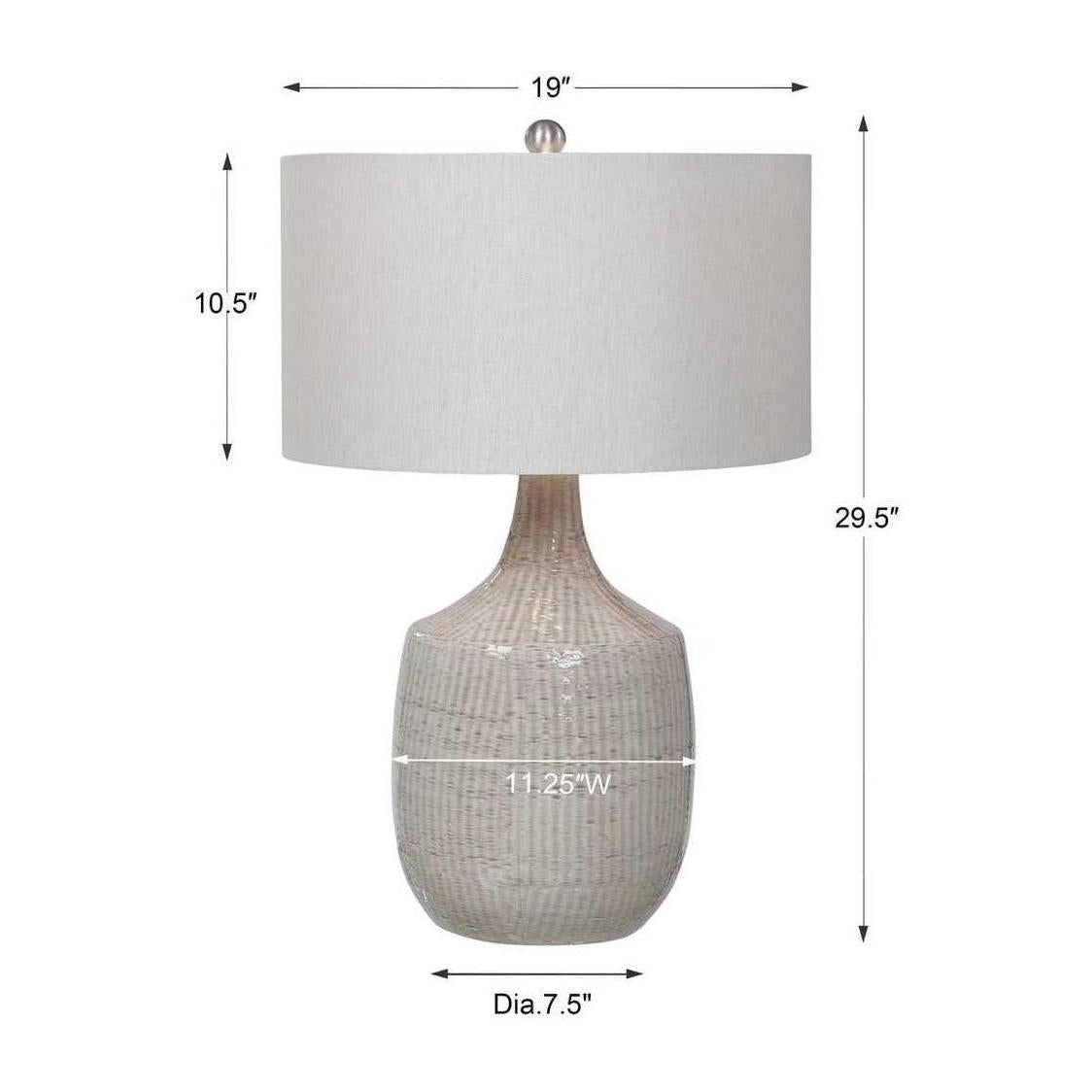 Uttermost Felipe Gray Table Lamp