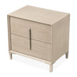 Michael Amini Lotus Bay Large Nightstand - Sand
