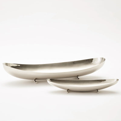 Global Views Nickel Boat Bowl