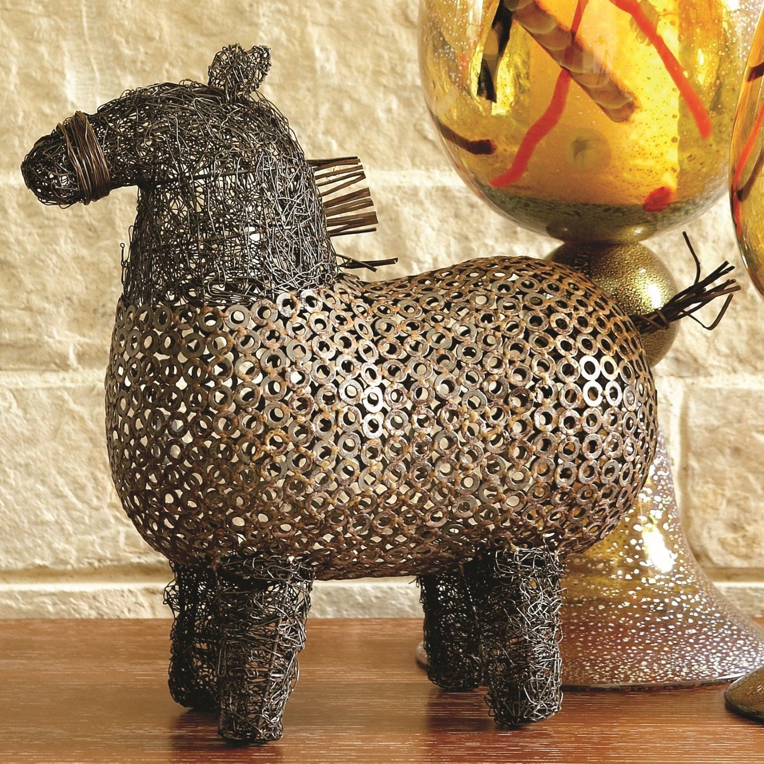 Global Views Crazy Fat Pony Sculpture