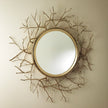 Global Views Twig Round Mirror
