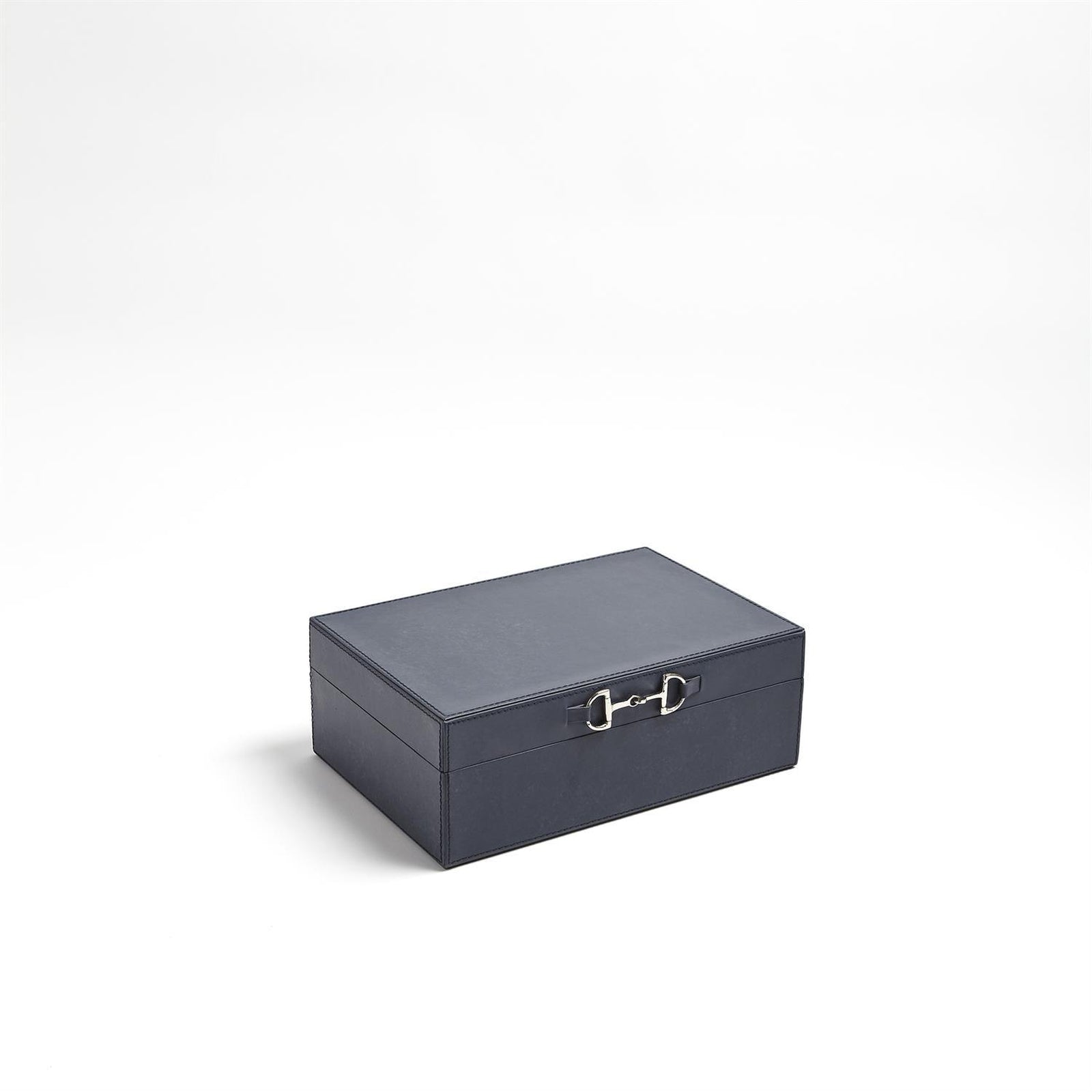 Global Views Blue Wash Stirrup Detail Box