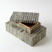 Global Views Grey Ivory Bone Box
