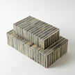 Global Views Grey Ivory Bone Box