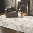 Global Views Neutrals Mirror Match Marble Rug