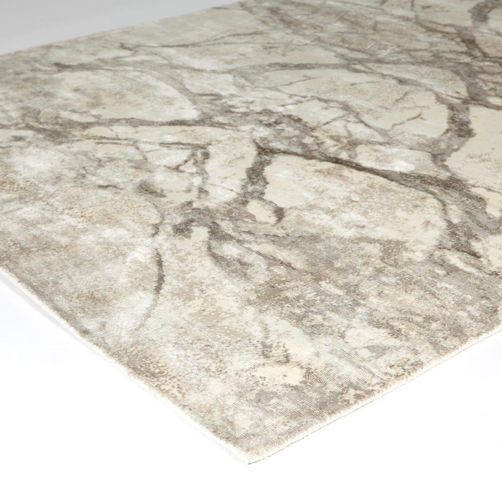 Global Views Neutrals Mirror Match Marble Rug