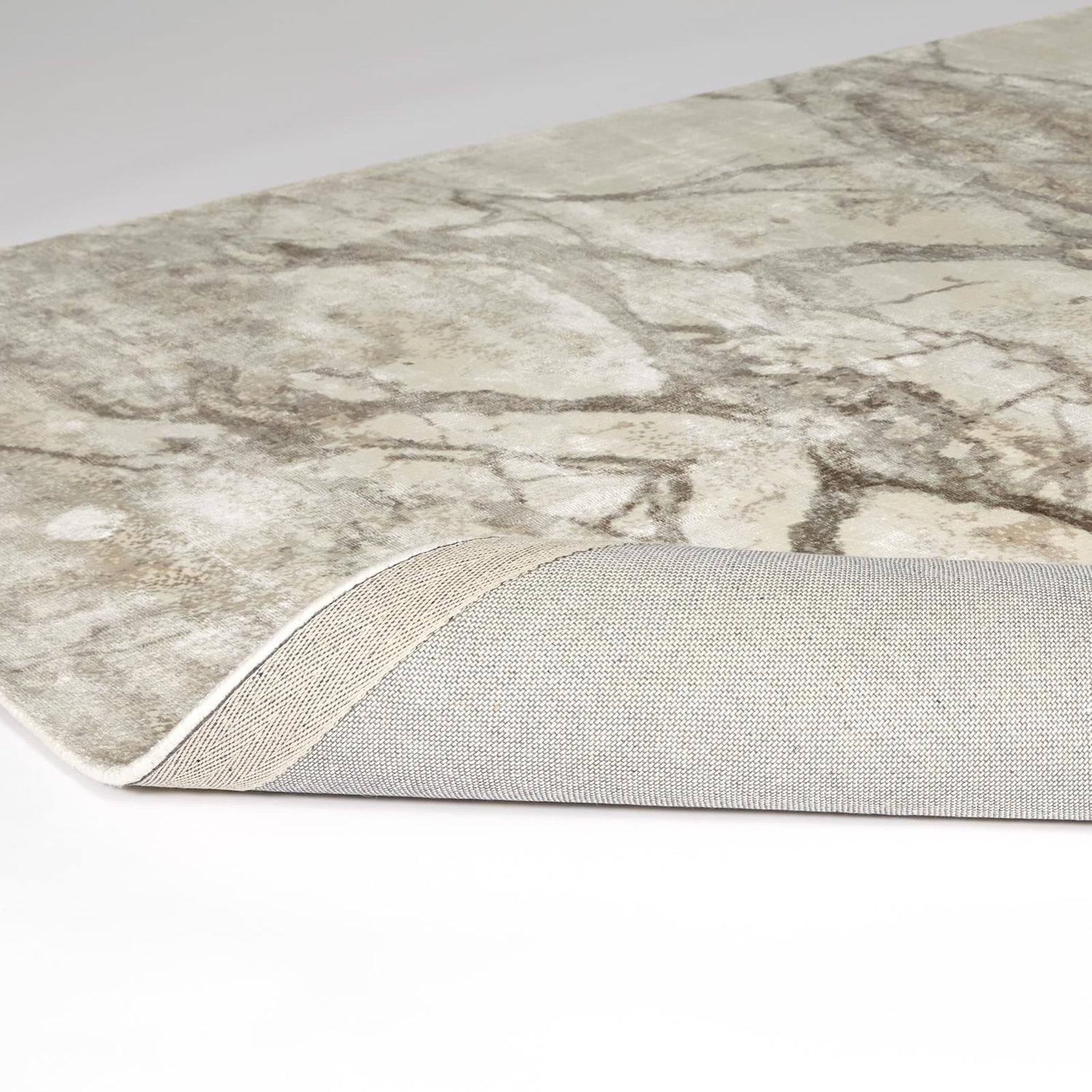 Global Views Neutrals Mirror Match Marble Rug