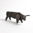 Global Views Natural Iron Bull Sculpture