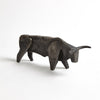 Global Views Natural Iron Bull Sculpture