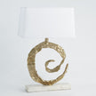 Global Views Swirl Lamp