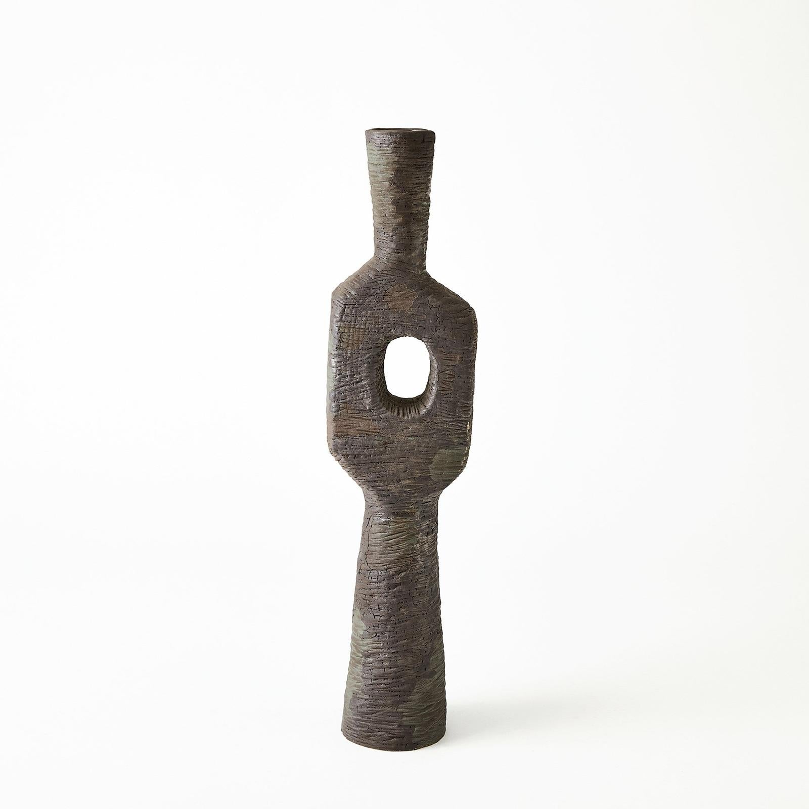 Global Views Rugged Brown Ebba Vase