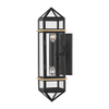 Hudson Valley Lighting Bedford Hills 2 Light 7.5 inch Aged Brass/Black Wall Sconce Wall Light Clearance