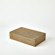 Global Views Brass Lames Boxes and Trays Aged