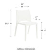 Euro Style Leslie Side Chair - Set of 2 Clearance