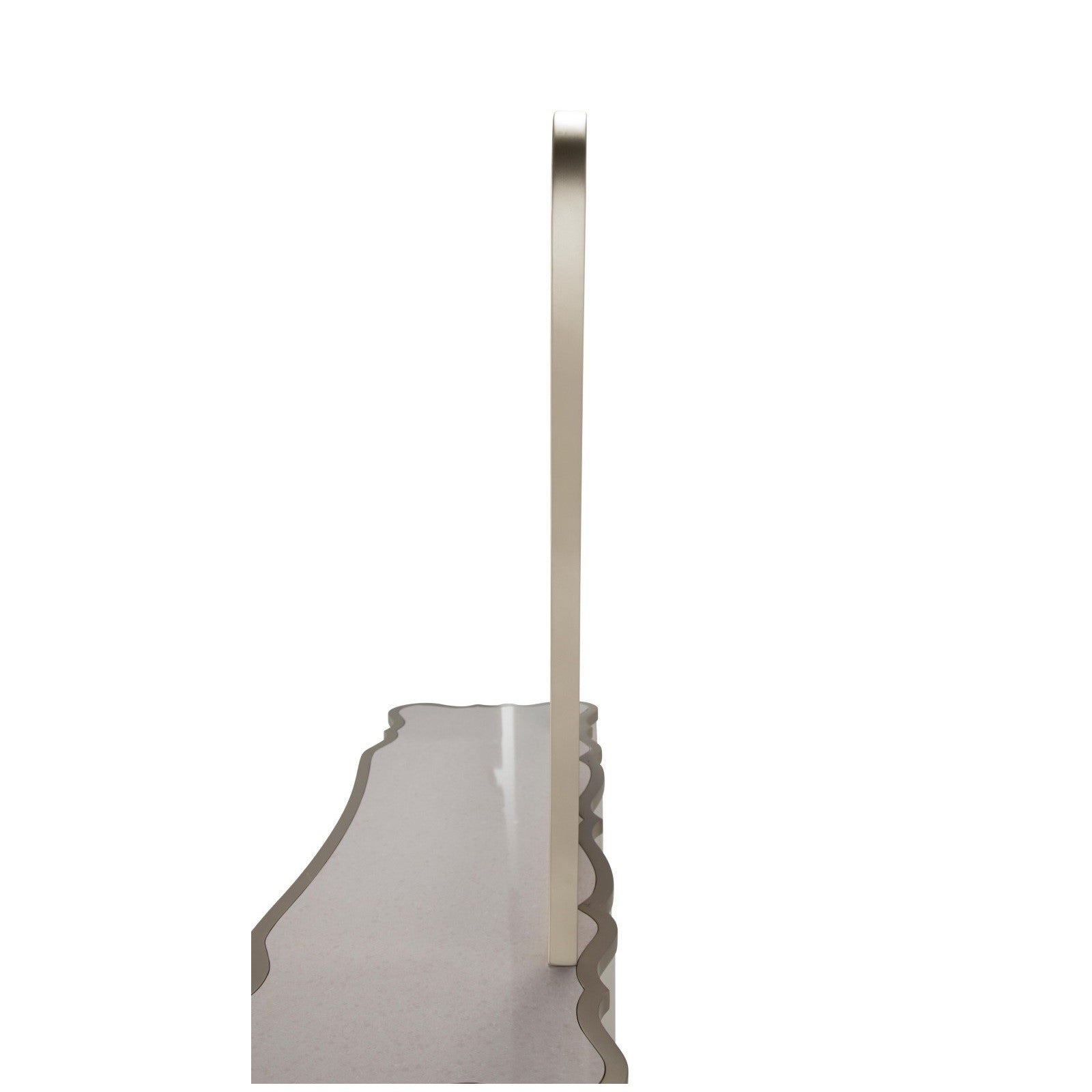 Michael Amini London Place Vanity with Mirror - Creamy Pearl