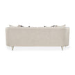 Michael Amini Camden Court Sofa - Flax/Platinum