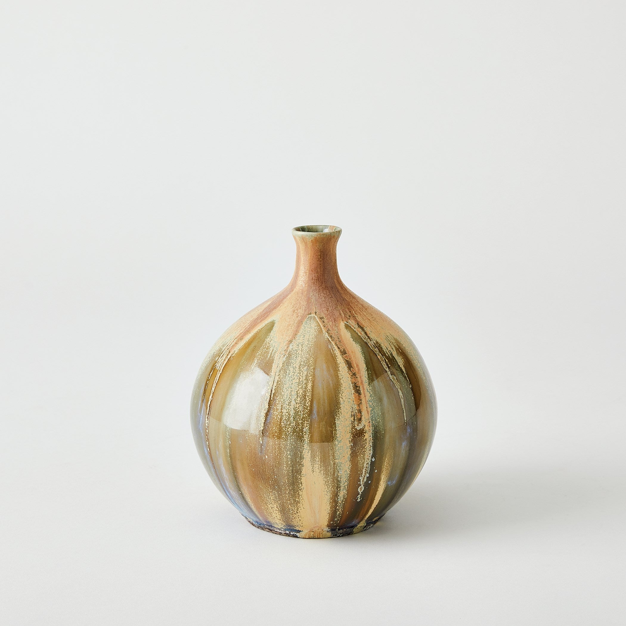 Global Views Reactive Tan Magma Bottle