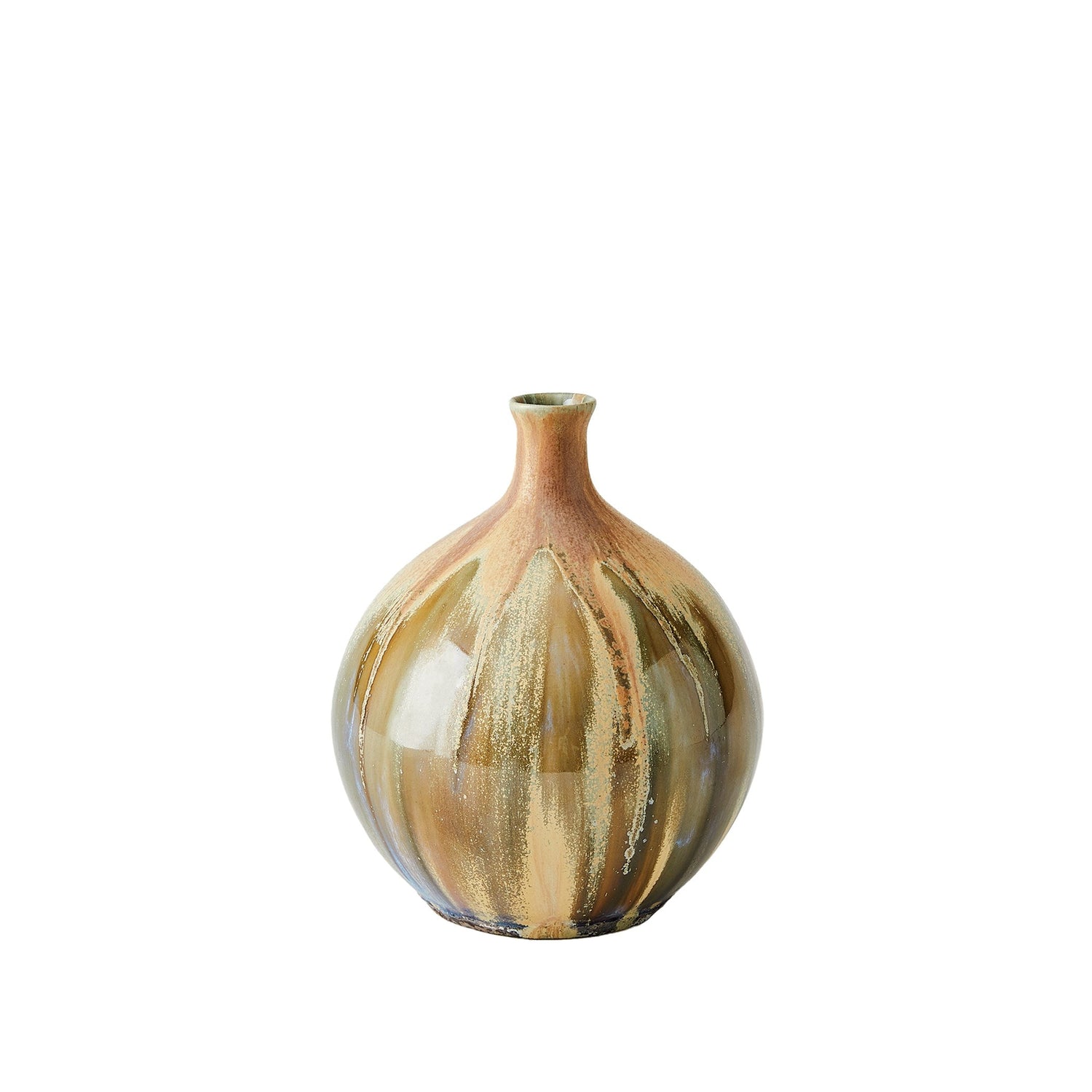 Global Views Reactive Tan Magma Bottle
