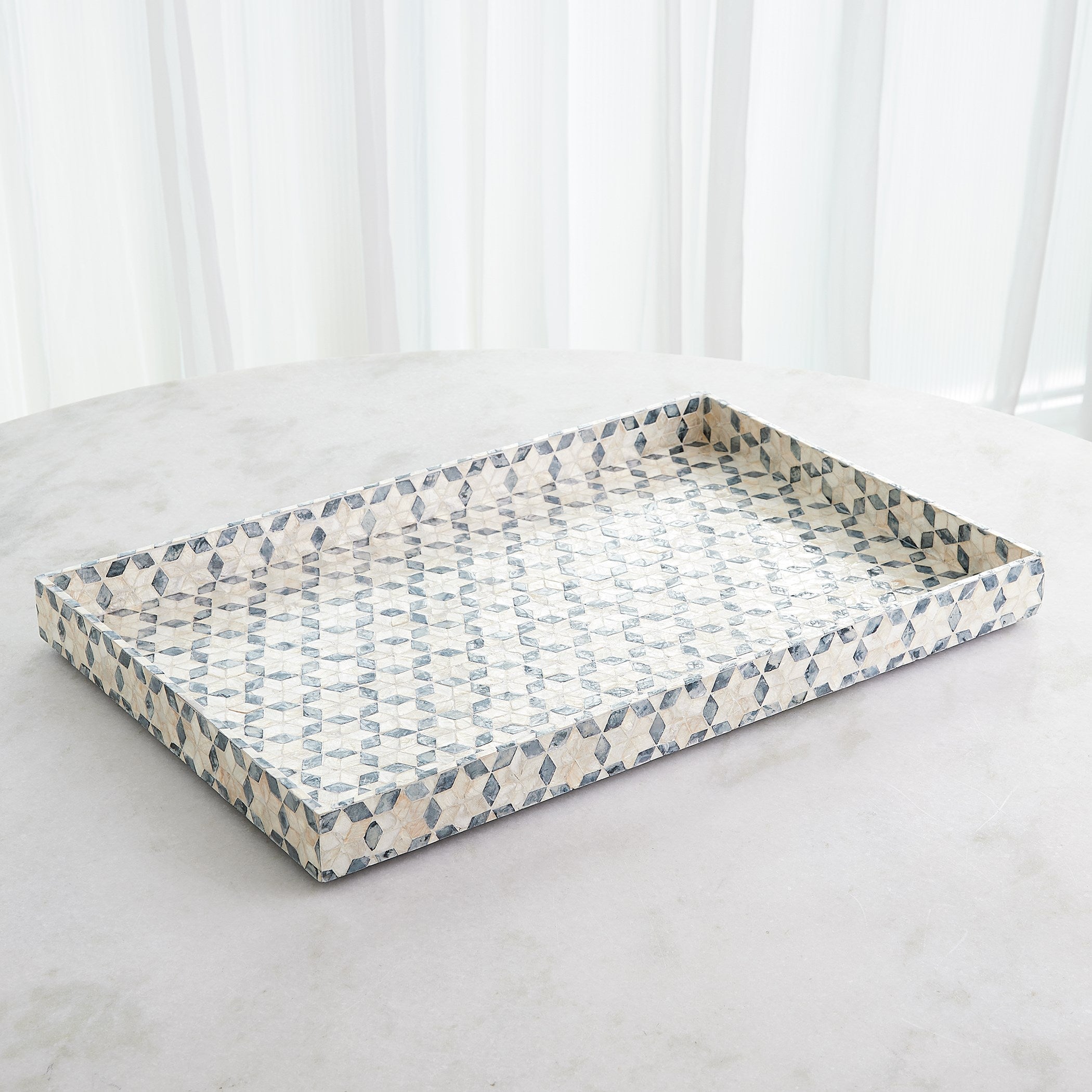 Global Views Capiz Shell Tray