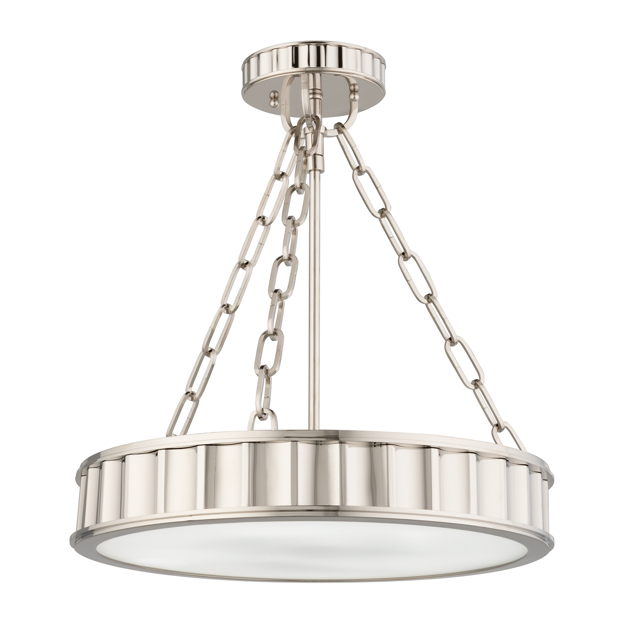 Hudson Valley Lighting Middlebury 3 Light 15.5 inch Semi Flush Ceiling Light