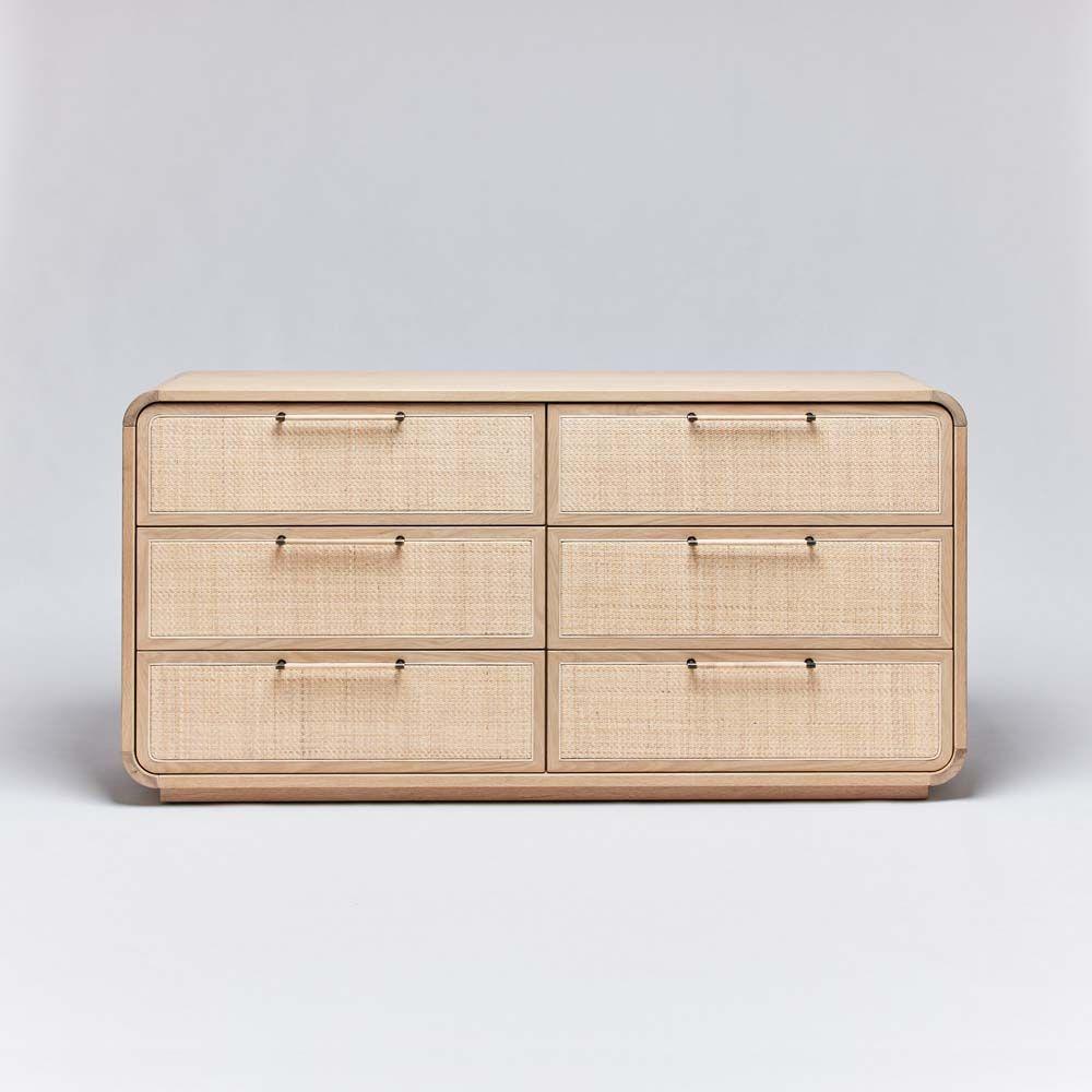 Interlude Marsh 6 Drawer Chest