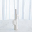 Global Views Matte White Tiered Trunk Vase