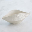 Global Views Matte White Porcelain Pod