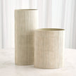 Global Views Celery Cross Hatch Vase