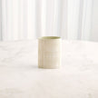 Global Views Celery Cross Hatch Vase