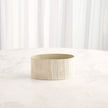 Global Views Celery Cross Hatch Compote