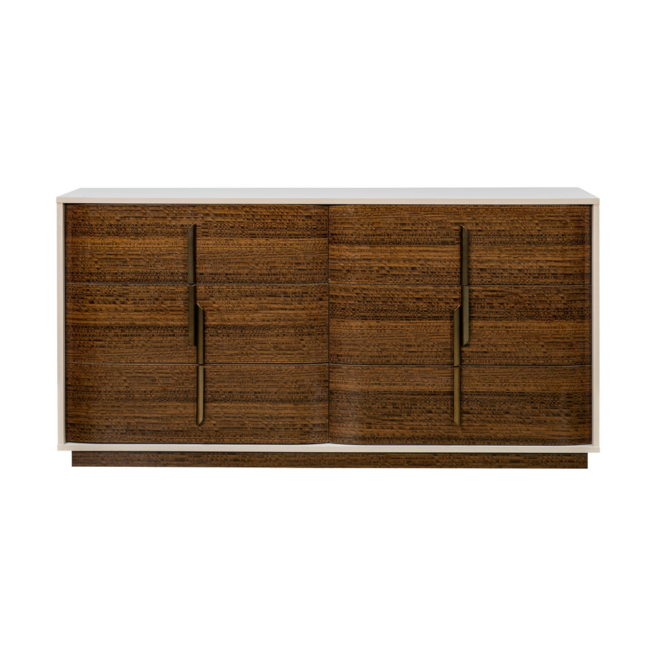 Michael Amini Pavira Dresser - Walnut