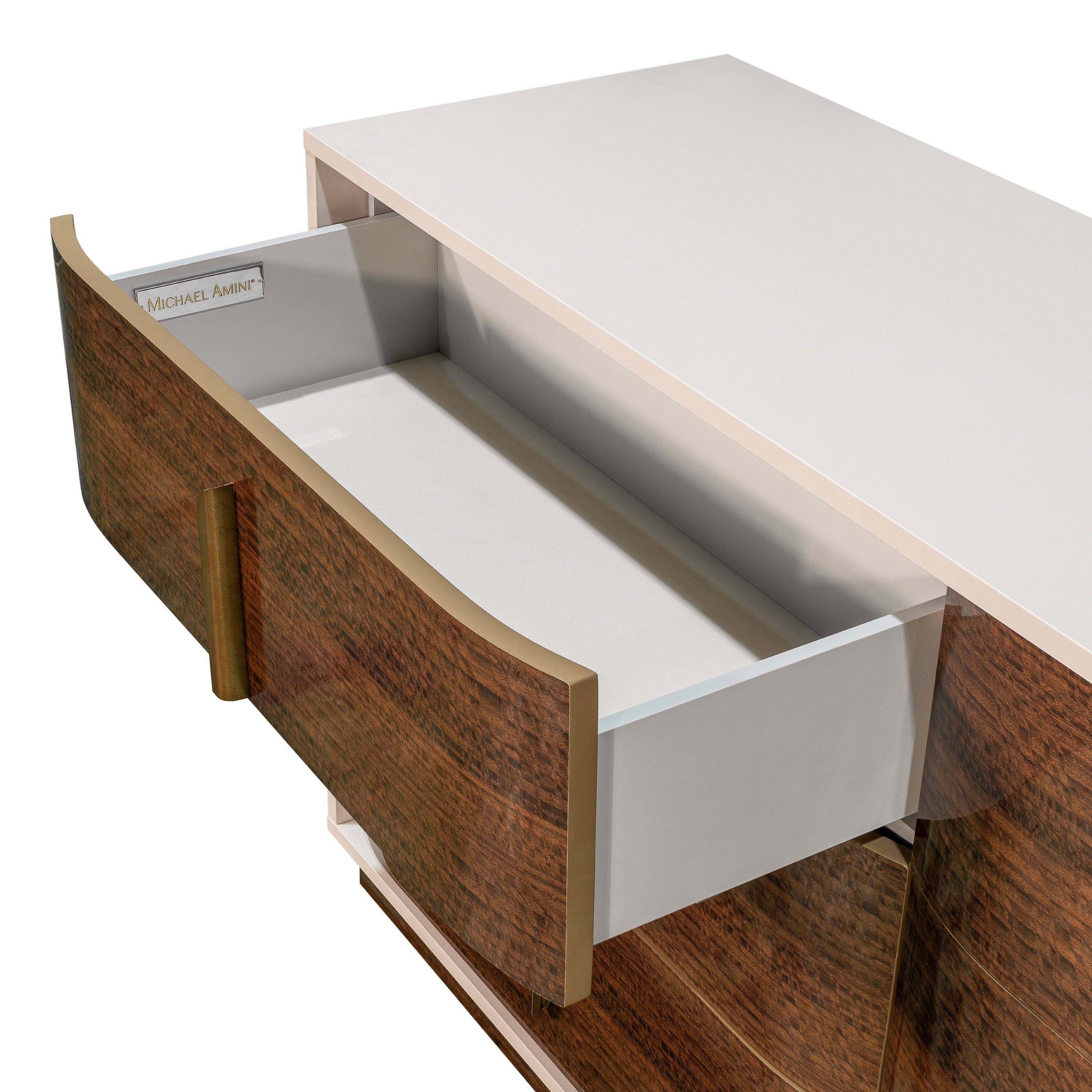 Michael Amini Pavira Dresser - Walnut