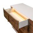 Michael Amini Pavira Dresser - Walnut