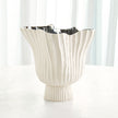 Global Views Folha Footed Vase