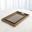 Global Views Brass Lames Boxes and Trays Aged