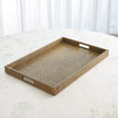 Global Views Brass Lames Boxes and Trays Aged