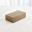 Global Views Brass Lames Boxes and Trays Aged