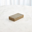 Global Views Brass Lames Boxes and Trays Aged