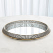 Global Views Whipped Wire Tray Wall Mirror
