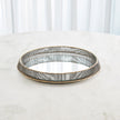 Global Views Whipped Wire Tray Wall Mirror