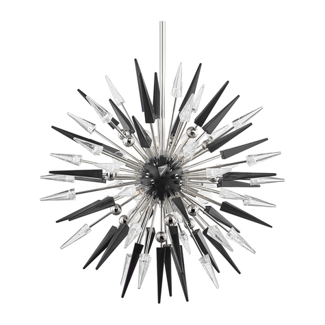 Hudson Valley Lighting Sparta 12 Light 32 inches Chandelier Ceiling Light