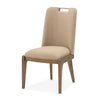Michael Amini Portrait Dining Side Chair - Toffee/Sienna Brown