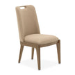 Michael Amini Portrait Dining Side Chair - Toffee/Sienna Brown