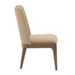 Michael Amini Portrait Dining Side Chair - Toffee/Sienna Brown